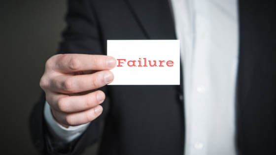 WHY FAILURE IS ESSENTIAL FOR SUCCESS: